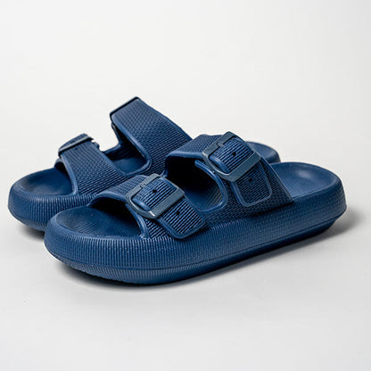 Navy Blue / 4.5 Slipper The Cloudies™ - Sandals Cloud Slides